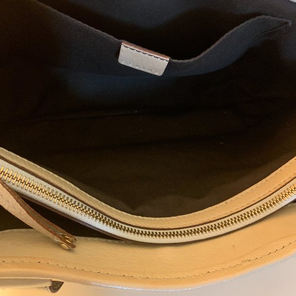 Celine Cream Color Boogie Leather Handbag - Picture 13 of 15